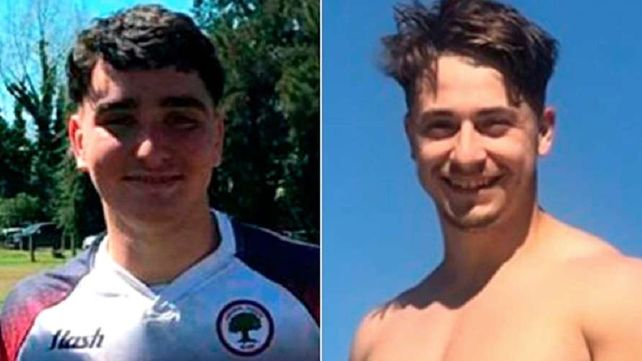 M ximo Thomsen y Ciro Pertossi fueron identificados como los