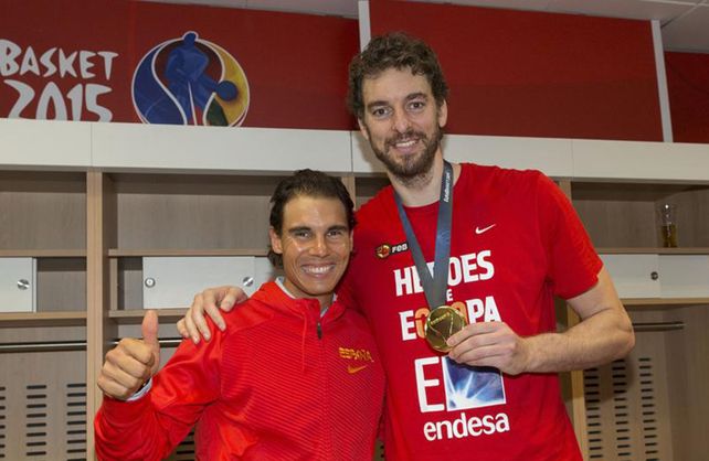 Nadal y Gasol
