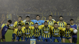Una de las pocas alegrías. El equipo de Central que le ganó a Estudiantes en la última jornada.