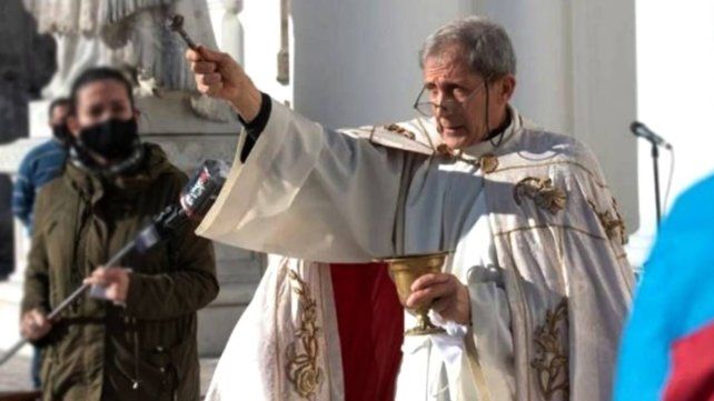 El arzobispo confirmó a Tanger como Vicario: el día que exorcizó Paraná del coronavirus