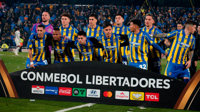 El plantel de Central que sali&oacute; a jugar contra Corinthians.