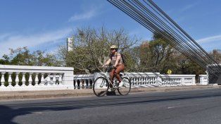 Lunes con buen tiempo y soleado en la ciudad de Santa Fe para despedir el finde XXL