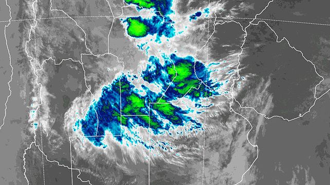 SMN pronostico descenso de temperaturas y tormentas