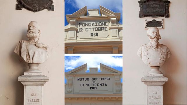 Los bustos de Giuseppe Garibaldi