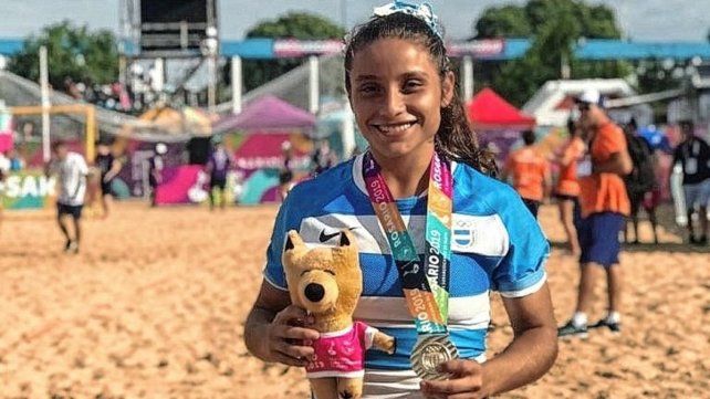 La concordiense María Paula Pedrozo es la capitana de Las Yaguaretés.
