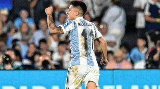Almada consiguió el gol 2.000 en la historia de la Selección Argentina
