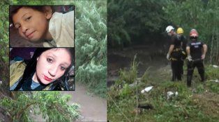 Paraná: se sumaron buzos a la búsqueda de madre e hija arrastradas por el arroyo