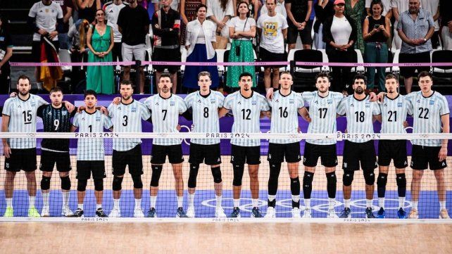 Juegos olímpicos: la Selección argentina de vóley perdió 3-0 ante Alemania