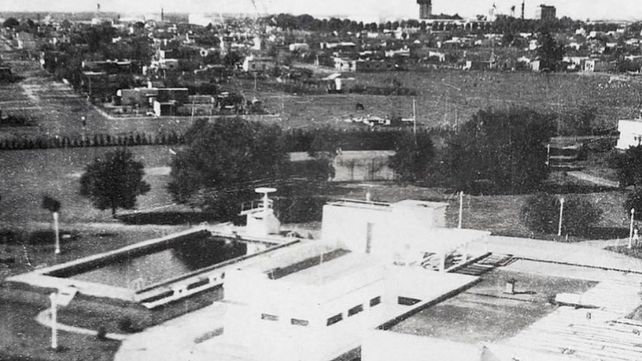 Vista aérea del club