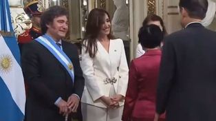 Victoria Villarruel compartió algunas palabras en japonés con los representantes de ese país