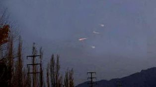 Después de la bola de fuego, un meteorito causó una lluvia de estrellas en Mendoza