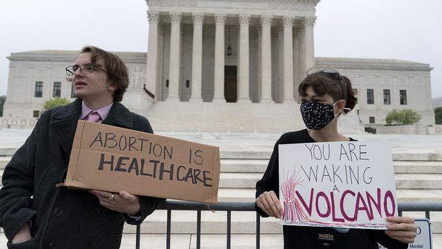 La Corte Suprema de Estados Unidos podría anular el derecho al aborto