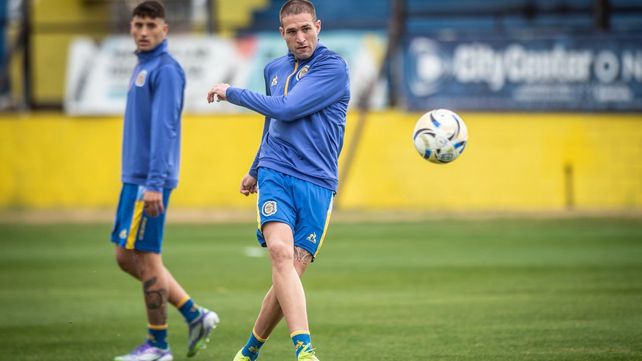 Agustín Módica se lesionó en la última práctica y no estará en el debut del Clausura de Central ante Godoy Cruz cuando se perfilaba para titular. Detrás aparece Alejo Veliz