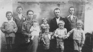 Retrato de una de las tantas familias que llegaron a la ciudad desde el Viejo Continente.Fuente: Museo de la Ciudad.