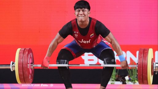 Récord mundial en los Juegos Suramericanos: levantó 203 kilos en Rosario