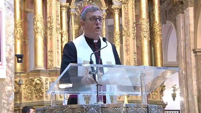 García Cuerva, en el Tedeum y frente a Milei: Basta de arengar la polarización porque nadie se salva solo
