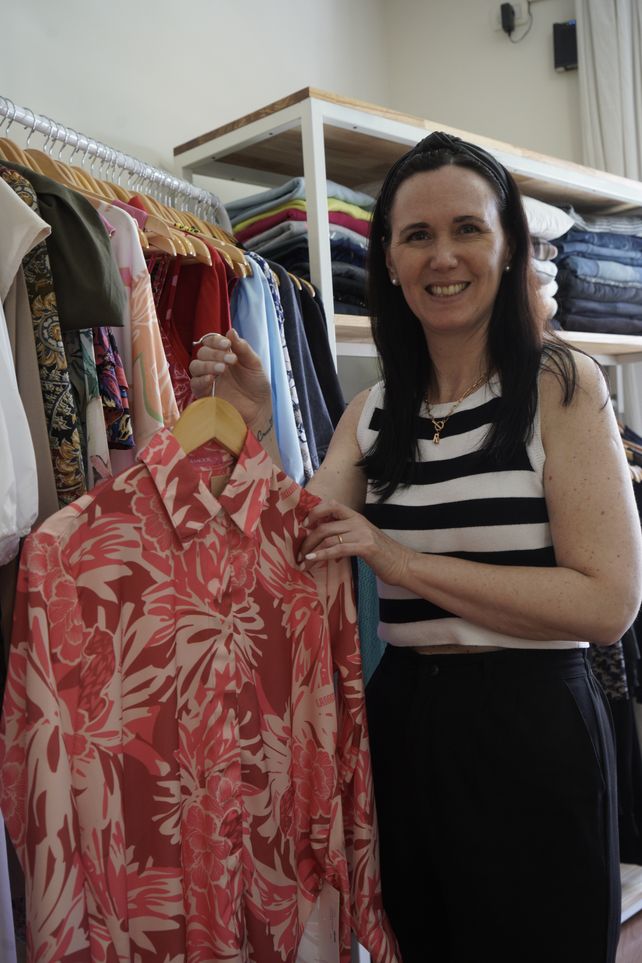 Romina viene con ADN textil. Su abuela, su madre y sus tíos estuvieron todos en el rubro.