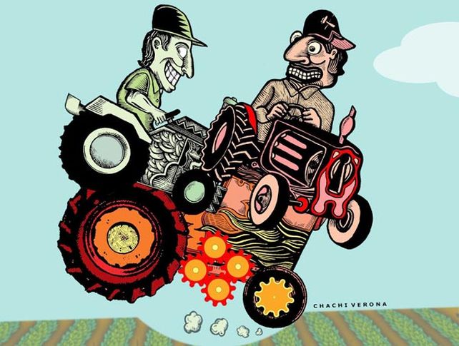 Oferta. Las exposiciones de este año fueron una muestra de la situación del sector agropecuario. Los empresarios del rubro se mostraron reticentes a invertir.