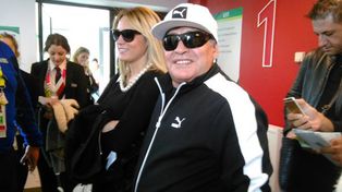 Maradona bajó diez kilos con el ajuste del by-pass gástrico que le hicieron en Venezuela
