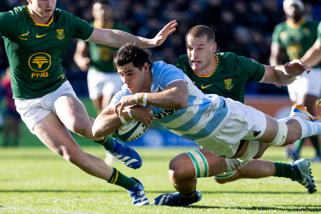 Los Pumas perdieron por 17-10 ante Sudáfrica en Vélez