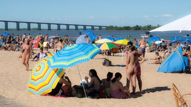 La Florida, el lugar elegido para alivianar el calor del primer día del año