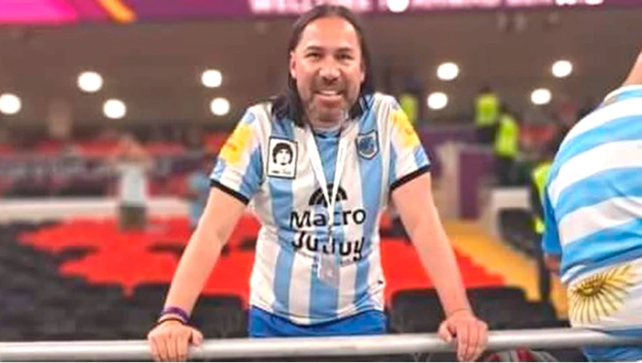 El detenido en uno de los partidos del Mundial de Qatar 2022.