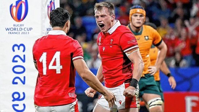 Gales dio un golpe tremendo en el Mundial.