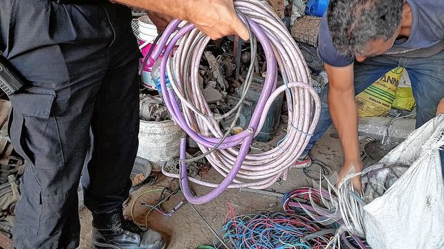Foto ilustrativa. El robo de cables: un delito en crecimiento en la región Foto ilustrativa. El robo de cables: un delito en crecimiento en la región