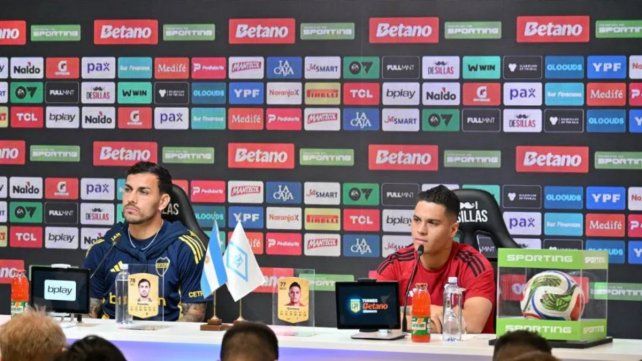 Los referentes de Boca y River en la antesala de un nuevo Superclásico.