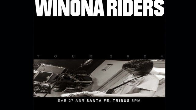 Winona Riders se presentará en Tribus Club de Arte Winona Riders se presentará en Tribus Club de Arte