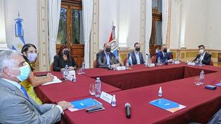 Perotti recibió a representantes de la Embajada de Estados Unidos en Argentina