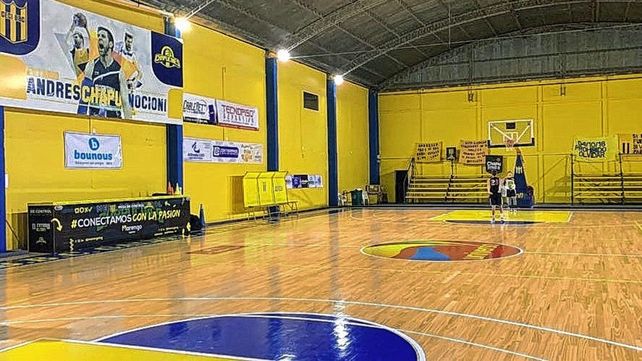 En el gimnasio Chapu Nocioni de Ceci
