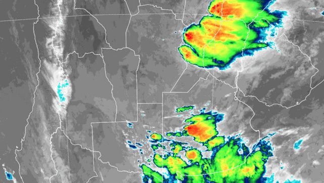 Rige alerta meteorológico para Entre Ríos y otras siete provincias