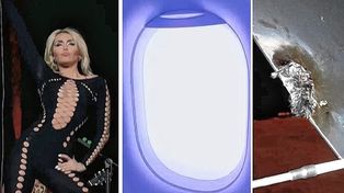 El avión de Miley Cyrus fue alcanzado por un rayo