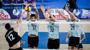 Argentina consiguió una importante victoria ante Turquía por 3 a 0.