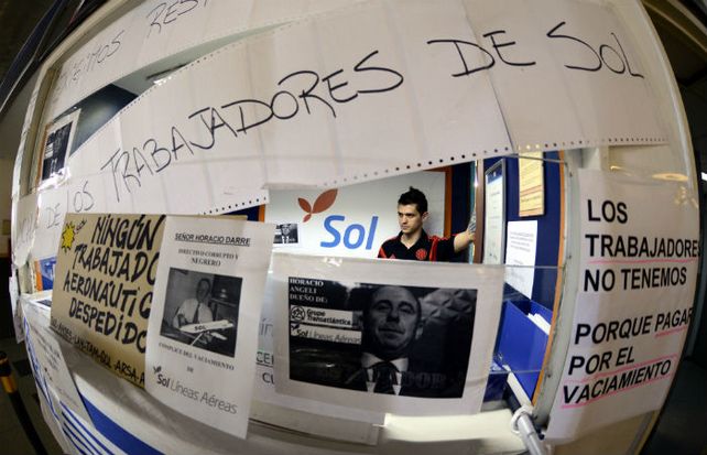 Los trabajadores de Sol y los titulares de la empresa volverán a reunirse el Lunes en Trabajo. (Foto: DyN)
