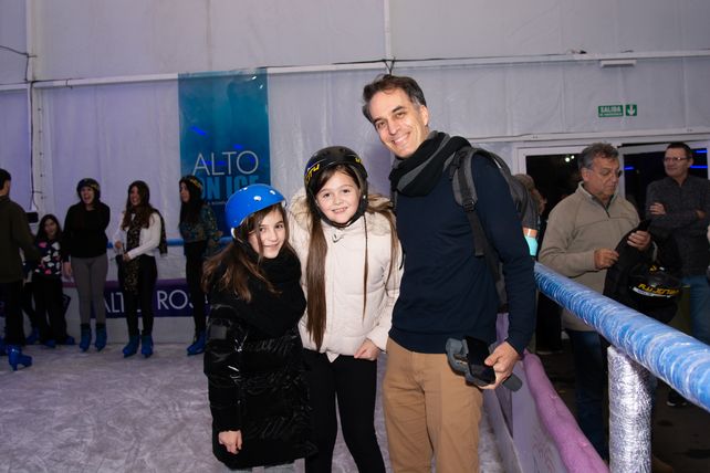 Felicitas Gutiérrez, Catalina Bobino y Fabricio Gutiérrez