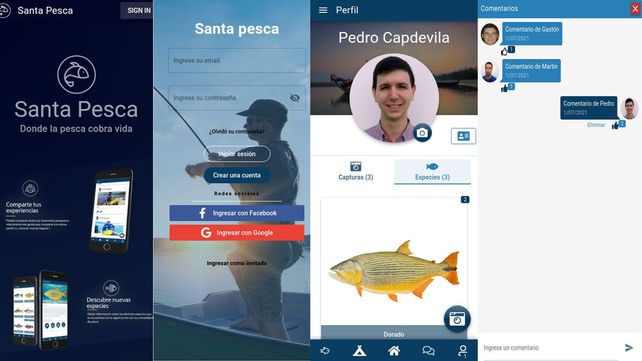 La fascinante aplicación santafesina que revolucionaría a los pescadores&nbsp;