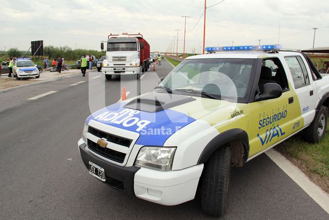 Una de las camionetas con las que cuenta la PSV.
