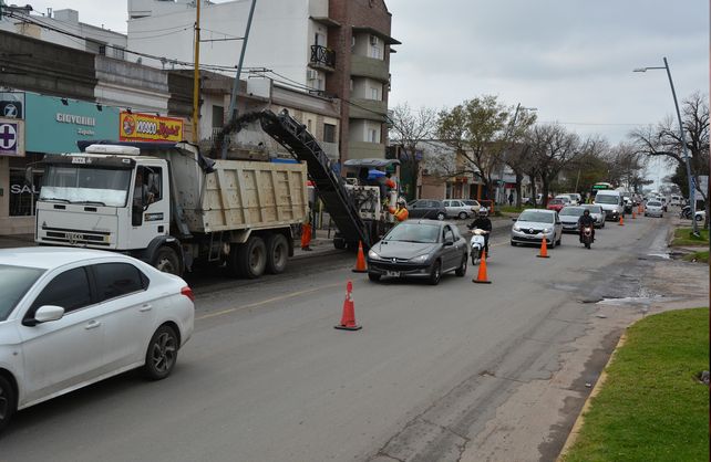 Ruta 11: inician obras de bacheo en las avenidas de Santo Tomé