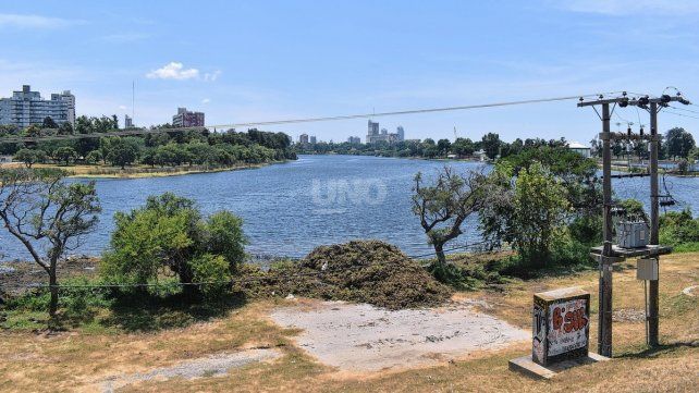 Lago del Parque del Sur