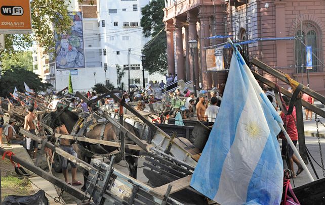 Los carreros se inscribieron en el plan Andando