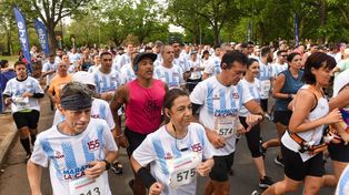 más de 2 mil personas estaban anotadas para participar de la cita.
