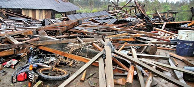 Una tormenta dej&oacute; nueve muertos y 61 heridos en el nordeste misionero