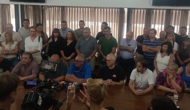 Durante una conferencia de prensa en la CGT Rosario los gremios brindaron detalles de la movilización que se realizará el miércoles.