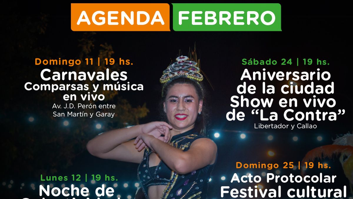 Carnaval y fiesta de los 136 años en Villa Gobernador Gálvez