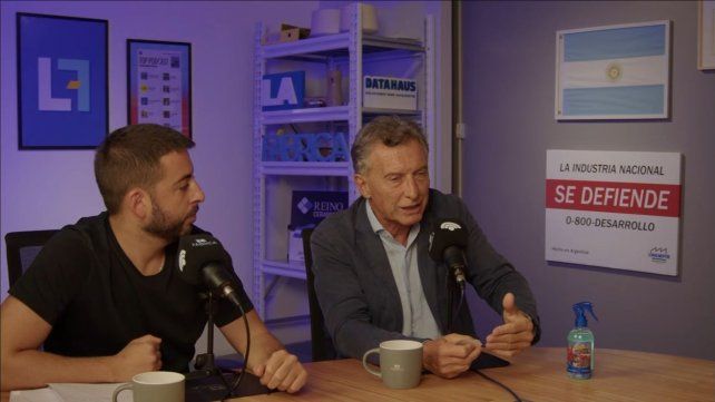 Mauricio Macri pasó por La Fábrica Podcast