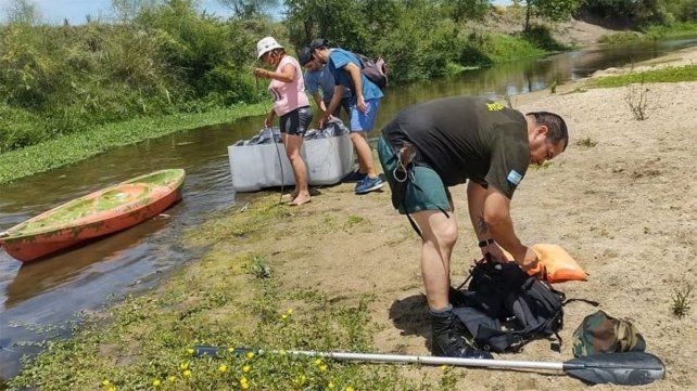 La primera limpieza se llevó a cabo en diciembre de 2022 en el sector conocido como balneario Rocha