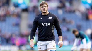 El rafaelino Pedro Rubiolo será titular en Los Pumas frente a Inglaterra.