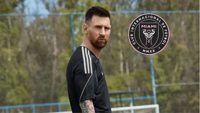 Lionel Messi se presentó a entrenar este jueves por la mañana con su nuevo equipo